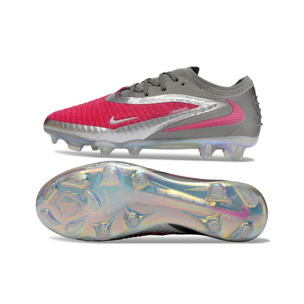 Nike Phantom 6 Elite Gray, Silver and Pink FG