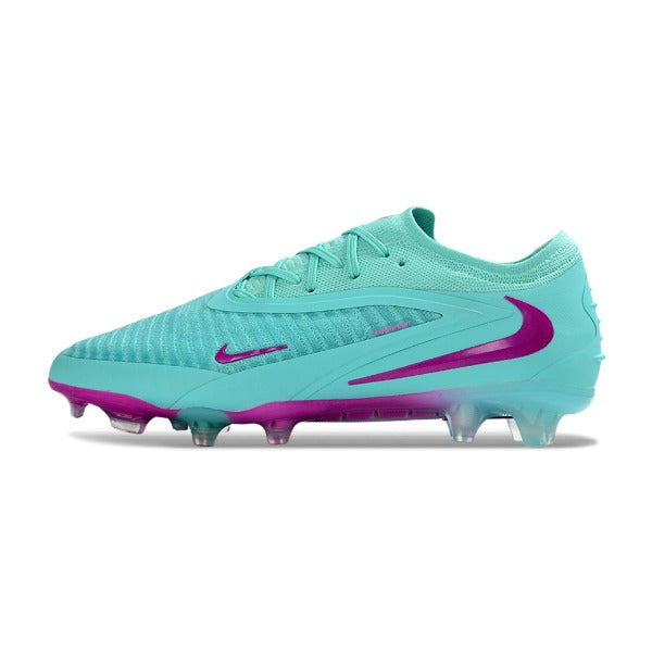 Nike Phantom 6 Elite Light Blue and Purple Firm Ground FG Football Boot