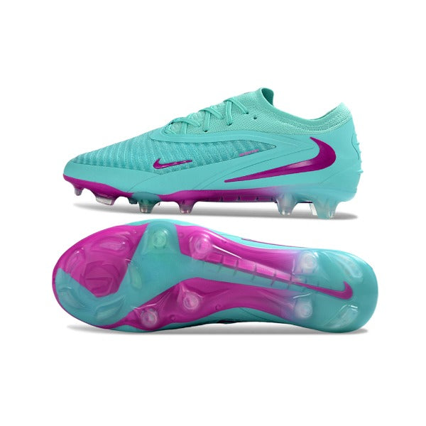Nike Phantom 6 Elite Light Blue and Purple Firm Ground FG Football Boot