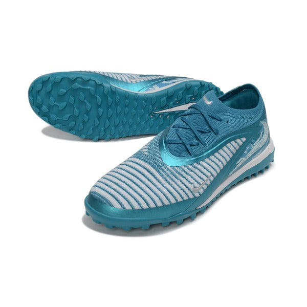 Nike Phantom 6 Elite Light Blue and White Turf TF Football Boot