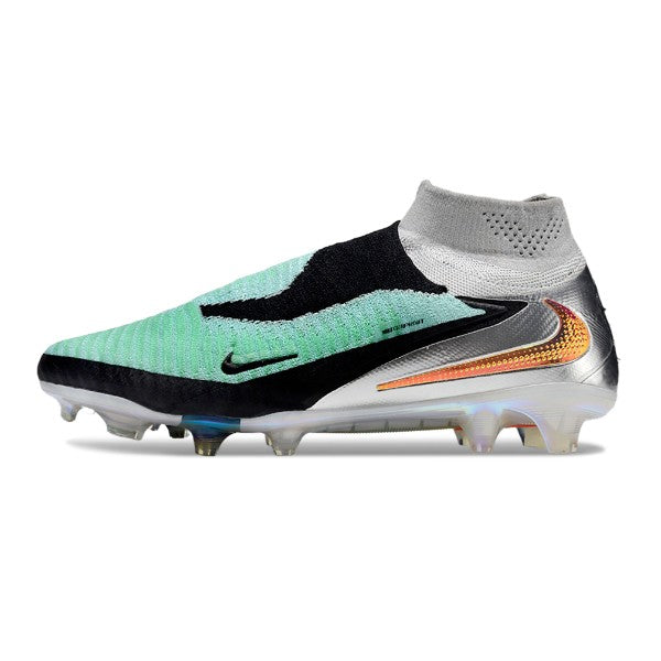 Nike Phantom 6 Elite Light Green and Silver FG