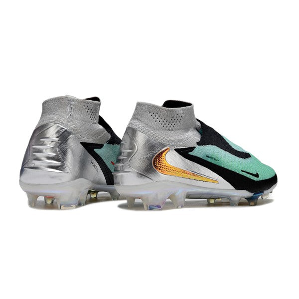 Nike Phantom 6 Elite Light Green and Silver FG