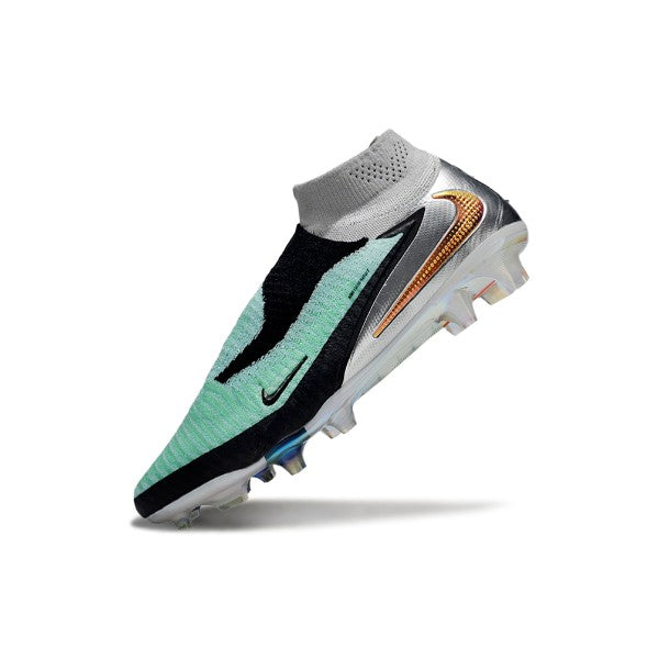 Nike Phantom 6 Elite Light Green and Silver FG