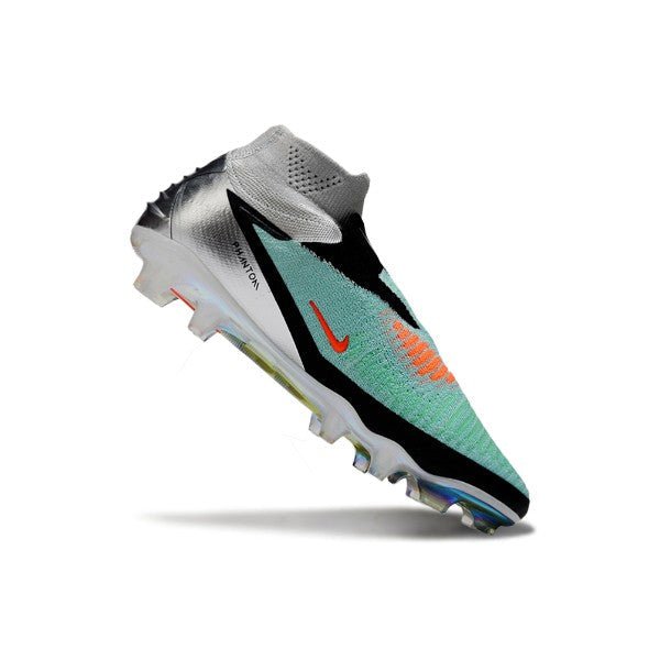 Nike Phantom 6 Elite Light Green and Silver FG