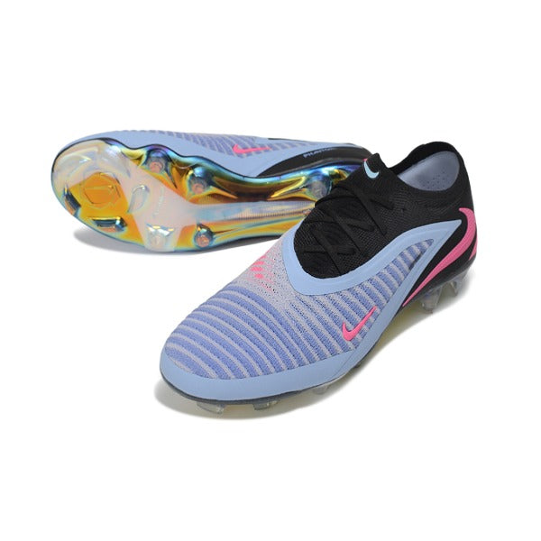 Nike Phantom 6 Elite Ligth Blue, Black and Pink Firm Ground FG Football Boot