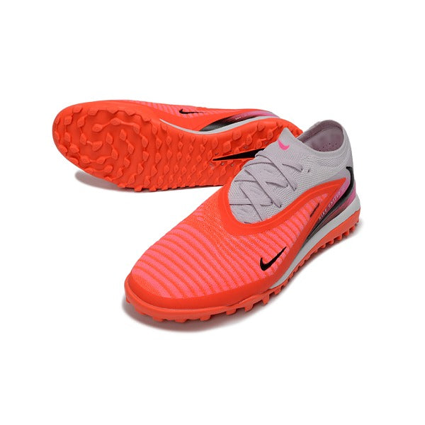 Nike Phantom 6 Elite Orange, White and Pink Turf TF Football Boot