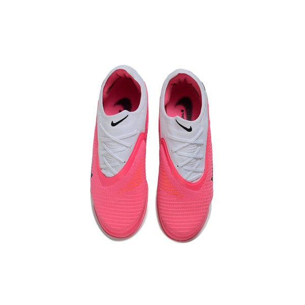 Nike Phantom 6 Elite Pink and White Turf TF Kids Football Boot