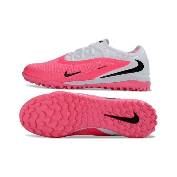 Nike Phantom 6 Elite Pink and White Turf TF Kids Football Boot