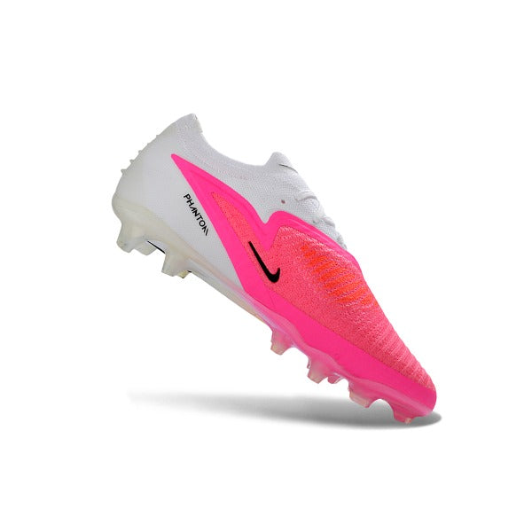 Nike Phantom 6 Elite Pink, White and Black Firm Ground FG Football Boot