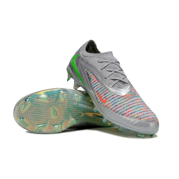 Nike Phantom 6 Elite Silver Firm Ground FG Kids Football Boot