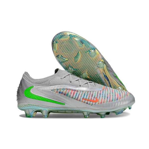 Nike Phantom 6 Elite Silver Firm Ground FG Kids Football Boot