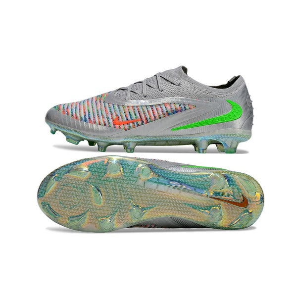 Nike Phantom 6 Elite Silver Firm Ground FG Kids Football Boot