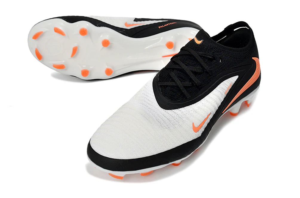 Nike Phantom 6 Elite White and Black FG