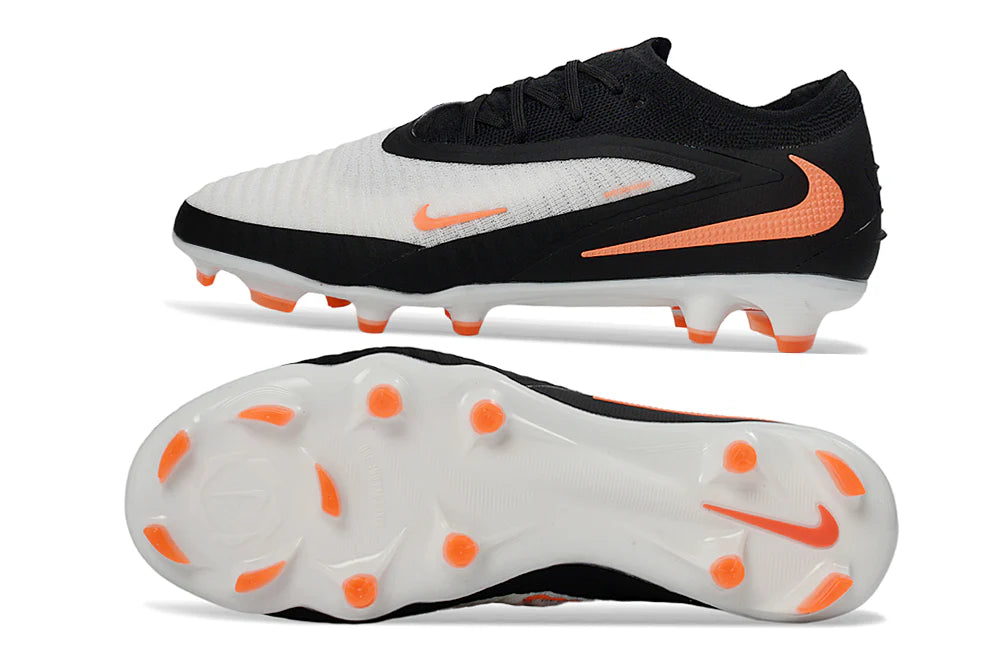 Nike Phantom 6 Elite White and Black FG