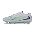 Nike Phantom 6 Elite White and Blue Firm Ground FG Football Boot