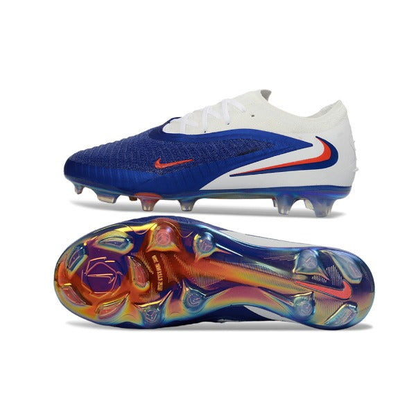Nike Phantom 6 Elite White and Blue FG
