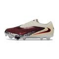 Nike Phantom 6 Elite White and Dark Red Kids Fim Ground FG  Football Boot