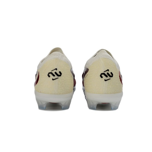 Nike Phantom 6 Elite White and Dark Red Kids Fim Ground FG  Football Boot