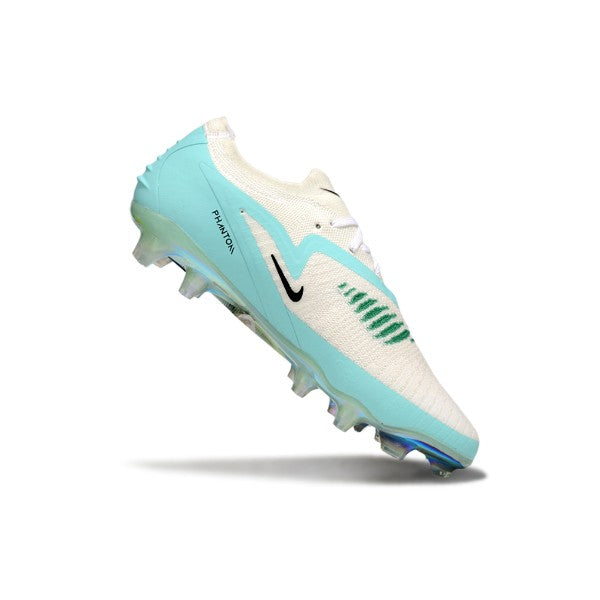 Nike Phantom 6 Elite White and Light Green FG