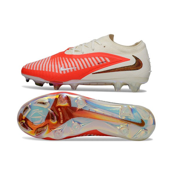 Nike Phantom 6 Elite White and Orange FG