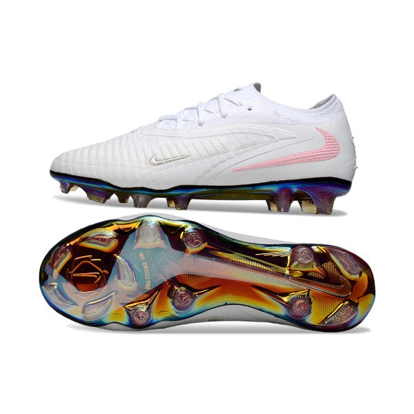 Nike Phantom 6 Elite White and Pink FG