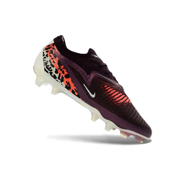 Nike Phantom 6 Elite Wine and White Firm Ground FG Football Boot