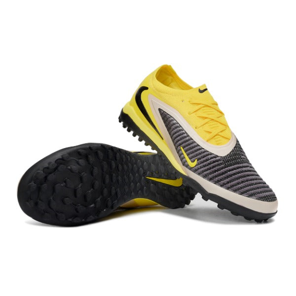 Nike Phantom 6 Elite Yellow and Black  Pack Turf TF Kids Football Boot