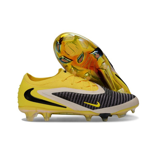 Nike Phantom 6 Elite  Yellow Kids Firm Ground FG Football Boot