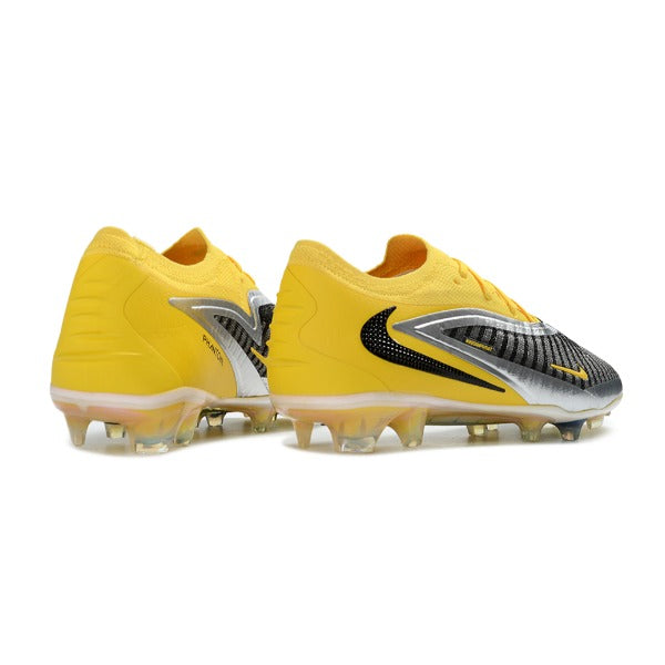 Nike Phantom 6 Elite Yellow, Gray and Silver Firm Ground FG Football Boot