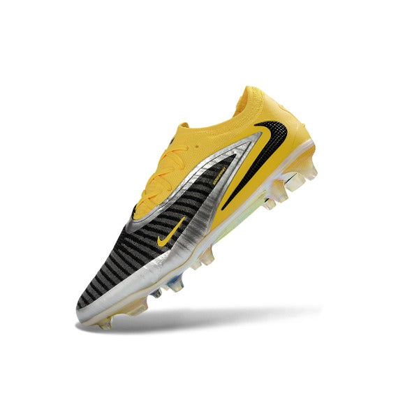 Nike Phantom 6 Elite Yellow, Gray and Silver Firm Ground FG Football Boot