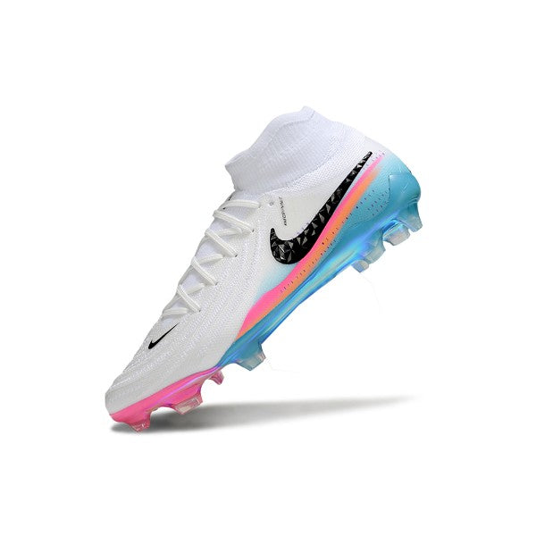 Nike Phantom Luna 2 Elite White Light Blue and Pink FG