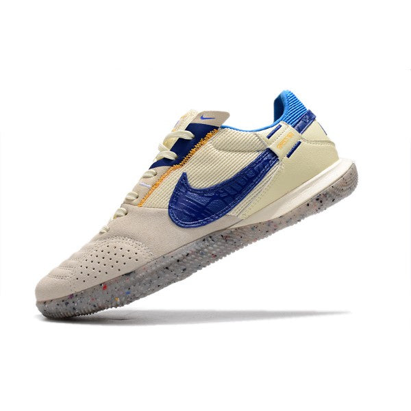 Nike Streetgato White Gray and Blue IC