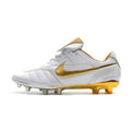 Nike Tiempo 7 R10 Elite White and Golden Firm-Ground FG