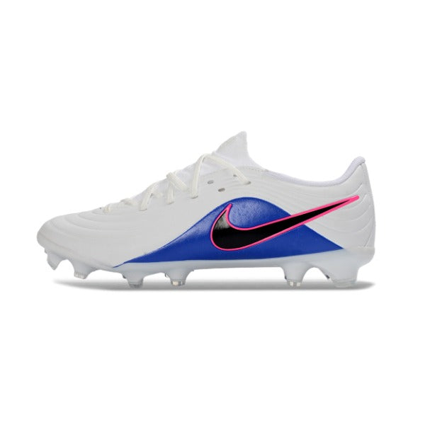 Nike Tiempo Legend 11 Elite  White , Blue and Pink Kids Firm Ground FG Football Boot