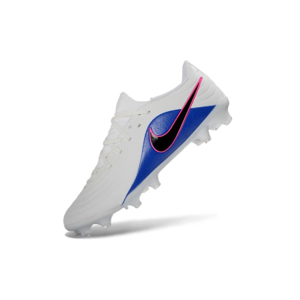 Nike Tiempo Legend 11 Elite  White , Blue and Pink Kids Firm Ground FG Football Boot