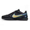 Nike Tiempo Legend 9 Elite Black Yellow and Blue IC