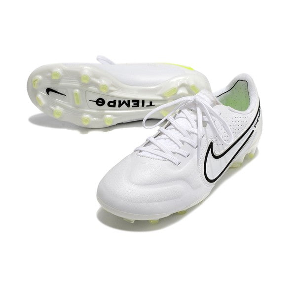 Nike Tiempo Legend 9 Elite White and Black FG