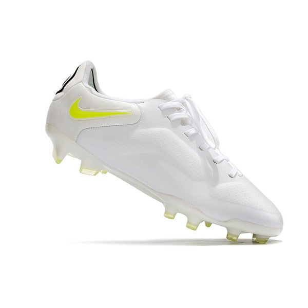 Nike Tiempo Legend 9 Elite White and Black FG