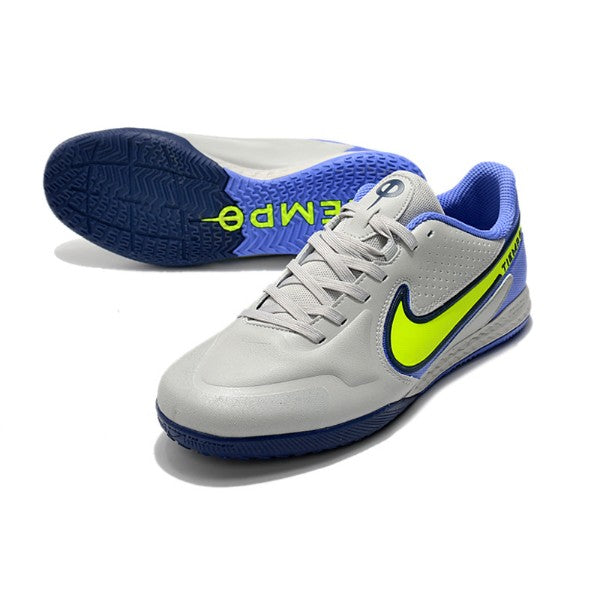 Nike Tiempo Legend 9 Elite White and Blue IC