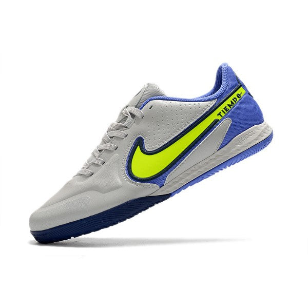 Nike Tiempo Legend 9 Elite White and Blue IC