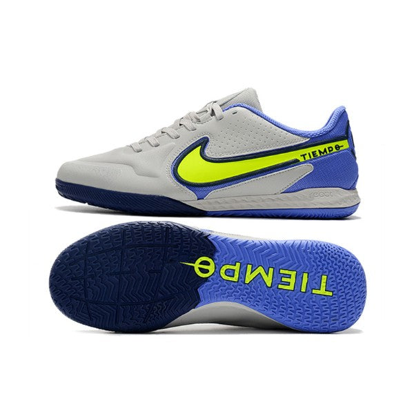 Nike Tiempo Legend 9 Elite White and Blue IC