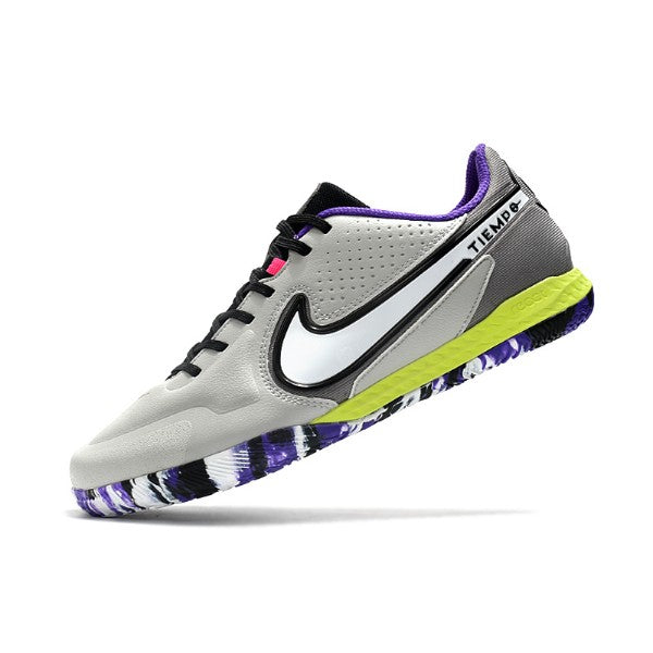 Nike Tiempo Legend 9 Elite White and Purple IC