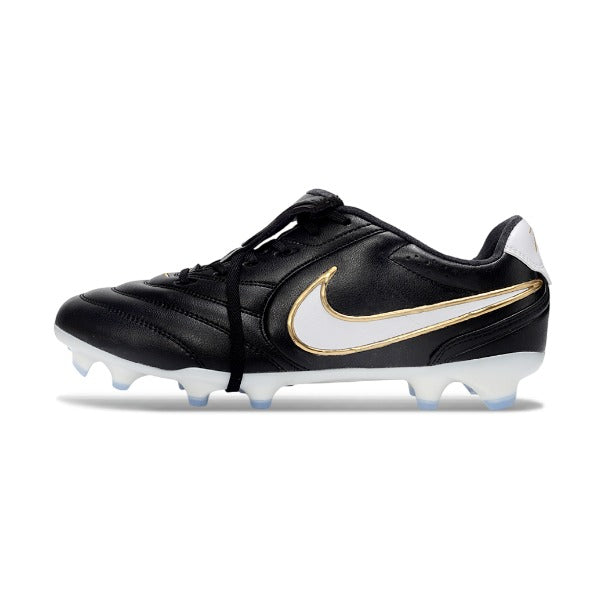 Nike Tiempo Ligera Elite Black and White FG
