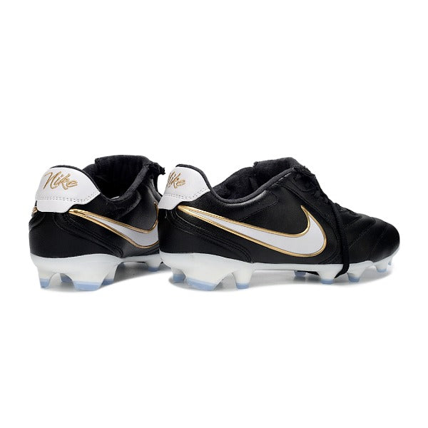 Nike Tiempo Ligera Elite Black and White FG