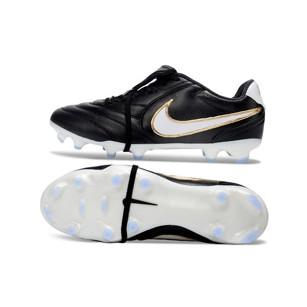 Nike Tiempo Ligera Elite Black and White FG