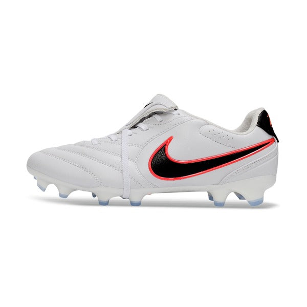 Nike Tiempo Ligera Elite White, Black and Orange FG