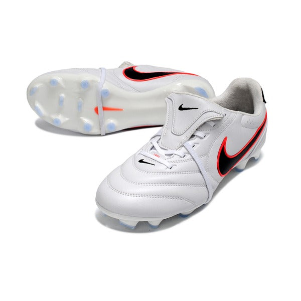 Nike Tiempo Ligera Elite White, Black and Orange FG