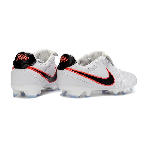 Nike Tiempo Ligera Elite White, Black and Orange FG