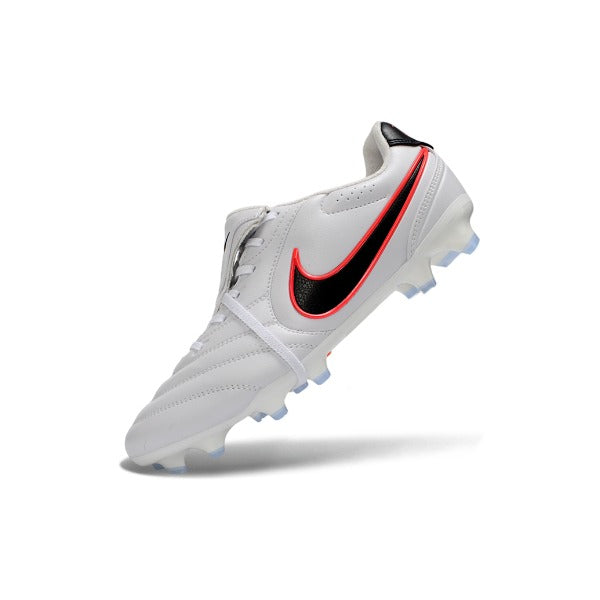 Nike Tiempo Ligera Elite White, Black and Orange FG