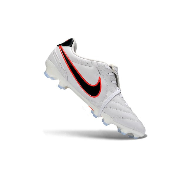Nike Tiempo Ligera Elite White, Black and Orange FG